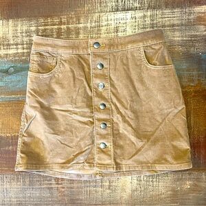 Express corduroy mini skirt NWOT